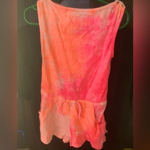 New! Various sizes. 3T and 7 left. Cute romper with front pockets. Girls sizes
